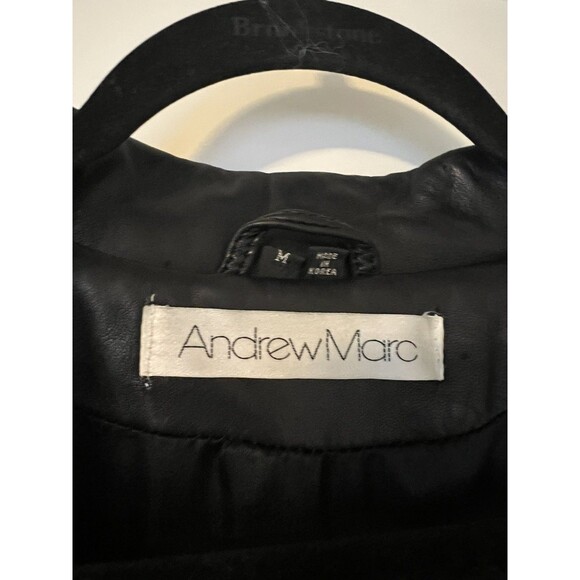 Andrew Marc Leather Jacket - Picture 2 of 8